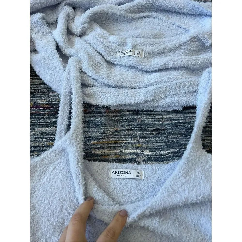 Arizona NWOT Turtleneck Long Sleeve Sweater Set Juniors Sz XL fit women Sz M - Picture 7 of 9